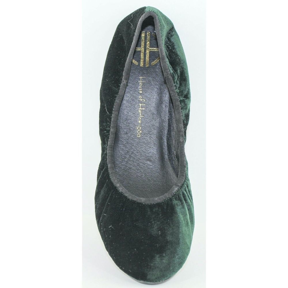 House of Harlow Baron Green Ballet Flats Size 6.5M